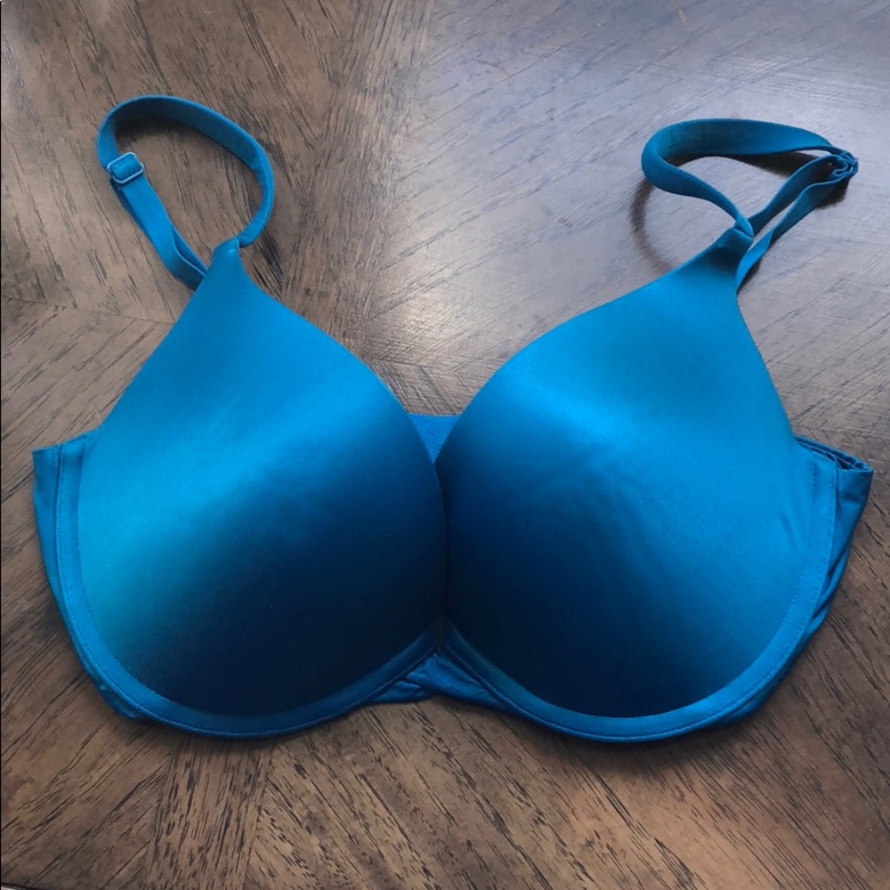 Victoria’s Secret teal. Perfect one bra